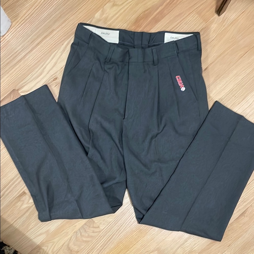 SMITTY CBUAO Umpire Gray Men's Pleated Pants